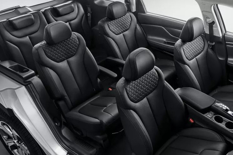 Nằm bên dưới nắp capô của Hyundai SantaFe 2019 tại Trung Quốc là khối động cơ xăng 4 xi-lanh, tăng áp, dung tích 2.0 lít, sản sinh công suất tối đa 245 mã lực. Động cơ kết hợp với hộp số tự động 8 cấp và hệ dẫn động cầu trước hoặc 4 bánh toàn thời gian HTRAC. Đây là động cơ không hề có ở Hyundai Santa Fe 2019 tại Việt Nam.