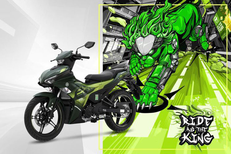 Ngoài ra, các biker khi tậu Yamaha Exciter 155 VVA 2021 phiên bản giới hạn còn có thể sở hữu loạt phụ kiện theo chủ để Master Art như mũ bảo hiểm, áo thun, khẩu trang với giá bán lẻ hợp lý hoặc quay số trúng thưởng với các phần quá hấp dẫn.