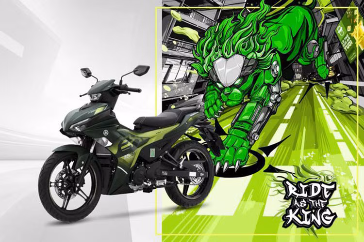 Ngoài ra, các biker khi tậu Yamaha Exciter 155 VVA 2021 phiên bản giới hạn còn có thể sở hữu loạt phụ kiện theo chủ để Master Art như mũ bảo hiểm, áo thun, khẩu trang với giá bán lẻ hợp lý hoặc quay số trúng thưởng với các phần quá hấp dẫn.