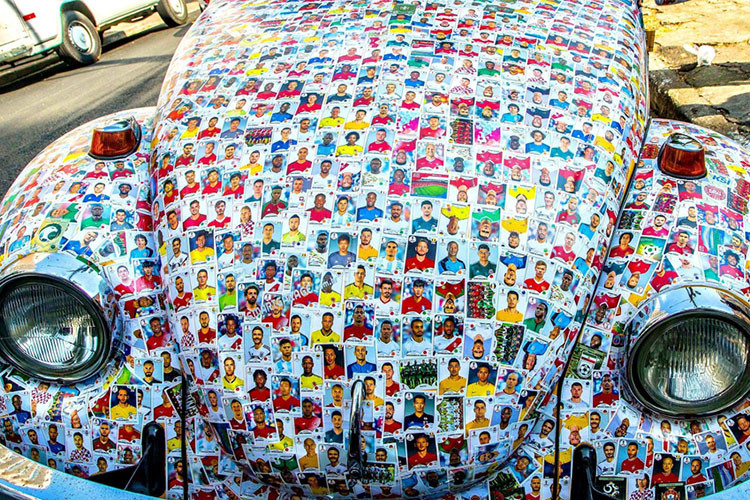 Theo chủ nhân của chiếc xe Volkswagen Beetle này cho biết, anh sẽ giữ nguyên trang trí này trong suốt 6 tuần, sau khi World Cup 2018 kết thúc.