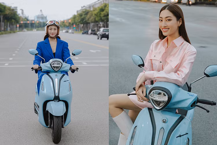 Hoa hau Luong Thuy Linh lua chon Yamaha Grande Hybrid du lich he-Hinh-5