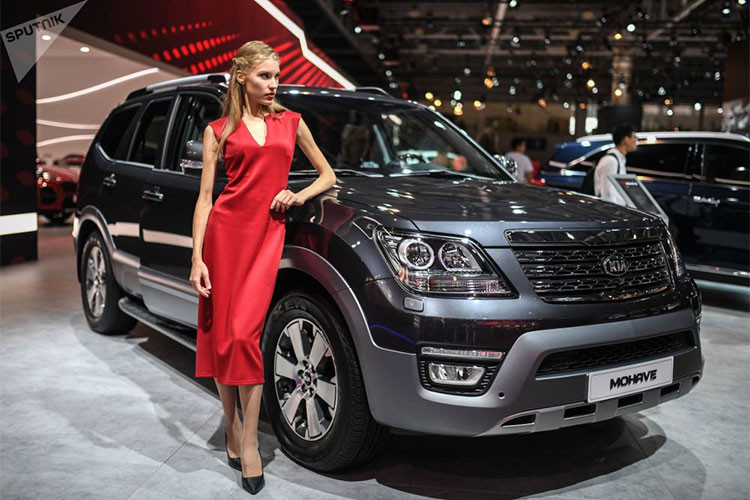 Chiếc Kia Mohave phiên bản cỡ lớn mới bất ngờ xuất hiện.