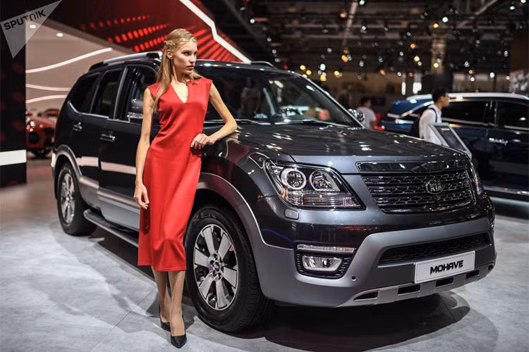 Chiếc Kia Mohave phiên bản cỡ lớn mới bất ngờ xuất hiện.