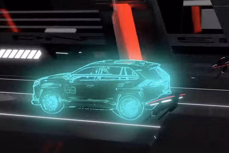 Theo hãng, "Dark Side Performance" sắp được giới thiệu tại Tokyo Auto Salon là một mẫu xe concept kỳ bí và hiện đại, mang đến một diện mạo mới cho RAV4, khác biệt hoàn toàn với hình ảnh ngoài trời thường thấy.