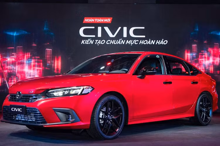 Honda 400 xe Honda Civic va HR-V 2022 tai Viet Nam 