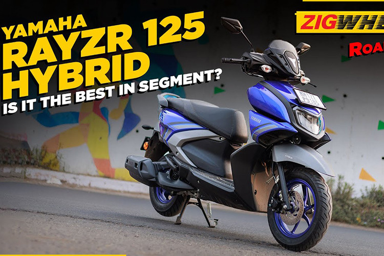 Mẫu Yamaha RayZR 125 Fi Hybrid 2024 mới thực chất là bản cập nhật màu sắc mới của mẫu tay ga này trong khi các trang bị khác trên mẫu xe tay ga này không thay đổi.