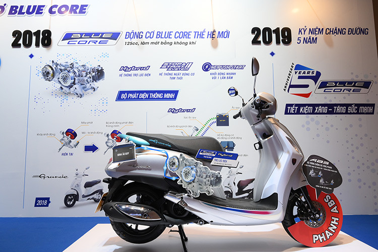 Năm 2016, động cơ Blue Core thế hệ thứ 2, 155cc làm mát bằng dung dịch được giới thiệu và áp dụng trên xe tay ga NVX, hướng tới đối tượng khách hàng nam giới cá tính, mạnh mẽ và yêu thích phong cách thể thao, năng động. Đặc biệt, động cơ được ứng dụng hệ thống van biến thiên (VVA) đem lại khả năng tăng tốc mượt mà và mạnh mẽ.