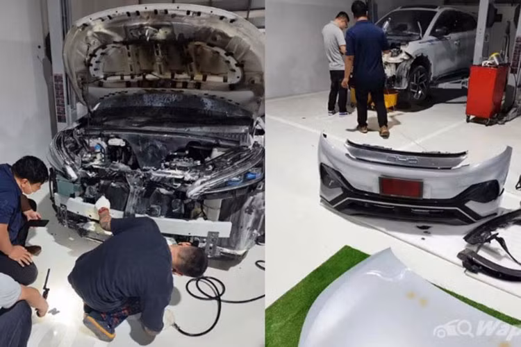 BYD Atto 3 dien moi mua 6 thang bat ngo boc chay khi dang sac-Hinh-3