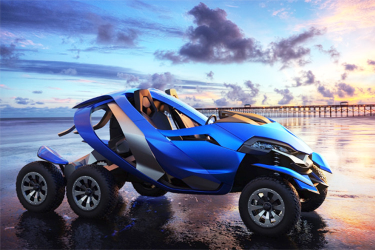 Ferox - một công ty tới từ Australia đã vừa nghiên cứu và phát triển mẫu xe địa hình Ferox Azaris 6 bánh mới nhất. Đây là một mẫu xe siêu độc đáo có kiểu dáng như vừa bước ra từ một bộ phim khoa học viễn tưởng. Ý tưởng này từng được hãng thể hiện trên chiếc concept Ferox Azaris.