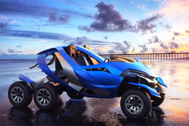 Ferox - một công ty tới từ Australia đã vừa nghiên cứu và phát triển mẫu xe địa hình Ferox Azaris 6 bánh mới nhất. Đây là một mẫu xe siêu độc đáo có kiểu dáng như vừa bước ra từ một bộ phim khoa học viễn tưởng. Ý tưởng này từng được hãng thể hiện trên chiếc concept Ferox Azaris.