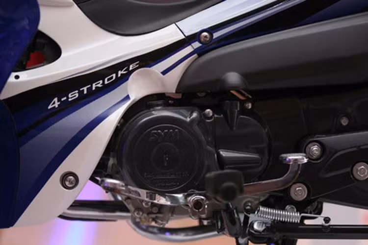 Elegant 50 được trang bị động cơ 4 thì, làm mát bằng không khí, dung tích 49cc, công suất tối đa 2,78 mã lực tại vòng tua máy 7.500 vòng/phút, mô-men xoắn cực đại 2,94 Nm tại 6.500 vòng/phút. Hệ thống khởi động của xe có thể dùng đề hoặc cần khởi động đạp chân.