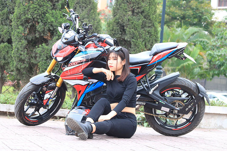 Cung cấp sức mạnh cho xe đến từ khối động cơ SOHC, phun xăng điện tử, 4 thì, 4 van, xi-lanh đơn, dung tích 149,8 phân khối, được làm mát bằng dung dịch, sản sinh công suất tối đa 16 mã lực tại 8.500 vòng/phút và mô-men xoắn cực đại 14,3 Nm ở 7.500 vòng/phút, đi kèm hộp số 6 cấp.