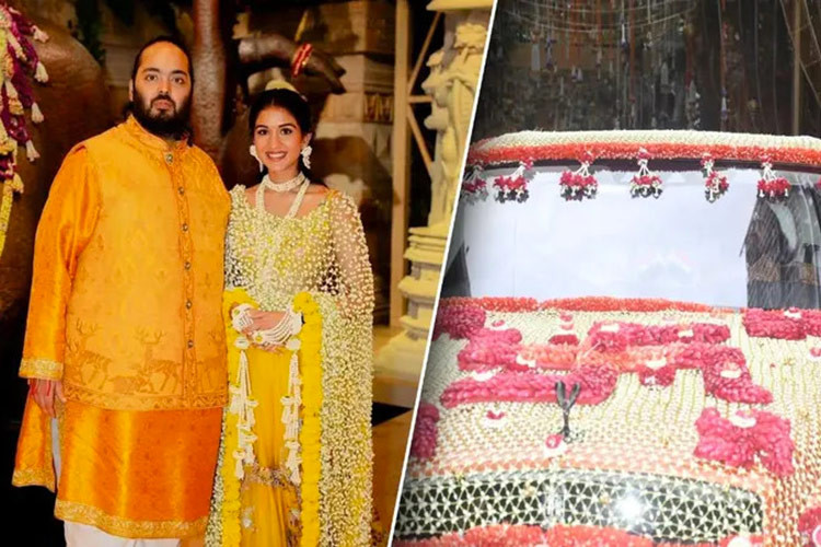 Mới đây, những hình ảnh về chiếc Rolls-Royce Cullinan rước dâu của Anant Ambani xuất hiện trên mạng đã gây ấn tượng mạnh. Nó ấn tượng không phải đây là một chiếc siêu sang Rolls-Royce, mà là cách trang trí. Ở Ấn Độ, trang trí ôtô rước dâu hoặc trong những sự kiện đặc biệt bằng hoa vốn rất phổ biến. Tuy nhiên trong trường hợp này là một thức khác biệt.