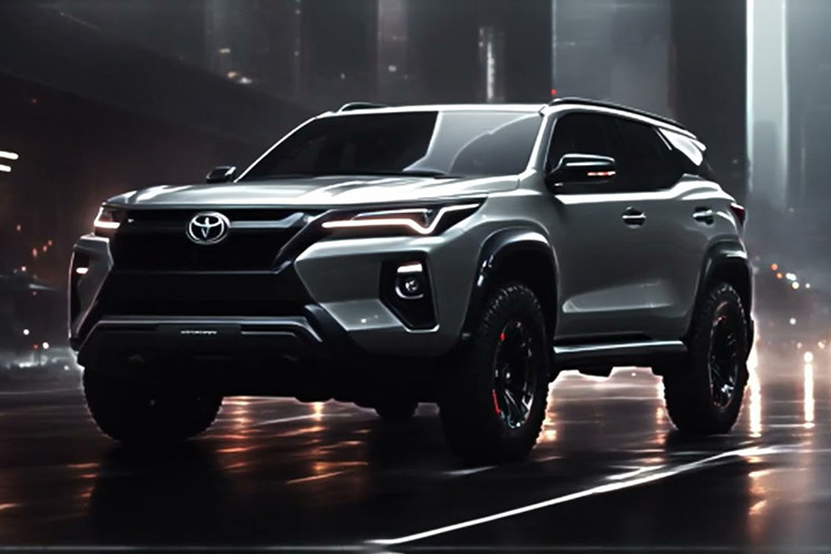 Mẫu xe SUV Toyota Fortuner 2024 thế hệ mới dự kiến cũng sẽ được thêm biến thể mới trang bị động cơ hybrid tăng khả năng tiết kiệm nhiên liệu cùng hiệu suất được cải thiện.