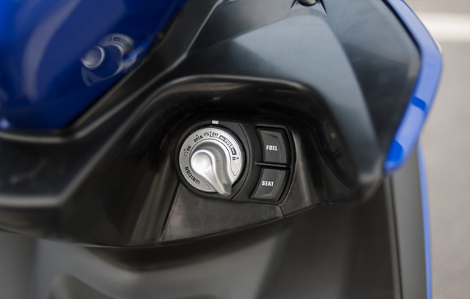 Xe ga được trang bị smartkey đa công dụng, đồng thời chống trộm cao.