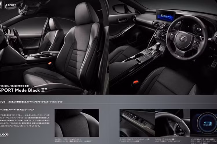 Mức giá xe Lexus IS 2025 có giá khởi điểm từ 30.700 USD cho mẫu IS300 tiêu chuẩn, trong khi phiên bản đầu bảng IS500 F Sport được bán với giá 54.300 USD. Đối với phiên bản đặc biệt F Sport Mode Black IV, mức giá dao động từ 37.700 USD cho IS300 và 40.600 USD cho IS300h.