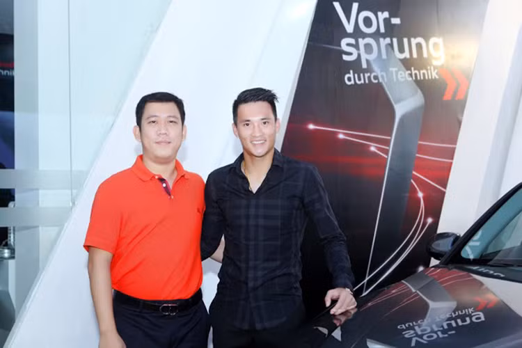 Hiện tại, danh thủ Công Vinh đang là đại sứ thương hiệu cho dòng xe A5 Sportback của Audi tại Việt Nam.