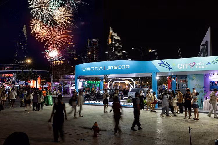 Omoda & Jaecoo Viet Nam tai City Tet Fest 2025 co gi hay?