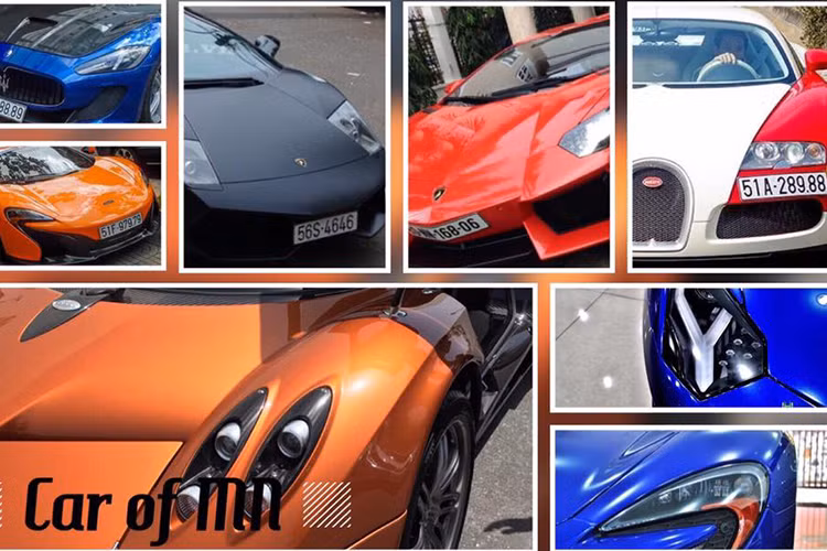 Trước "thần gió" Pagani Huayra, Minh Nhựa là tay chơi siêu xe số 1 Việt Nam khi sở hữu nhiều siêu xe khủng: Bugatti Veyron, Lamborghini Murcielago LP670-4 SV, Ferrari 485 Italia và mới nhất là Lamborghini Aventador LP700-4, Rolls-Royce Ghost và Rolls-Royce Phantom...