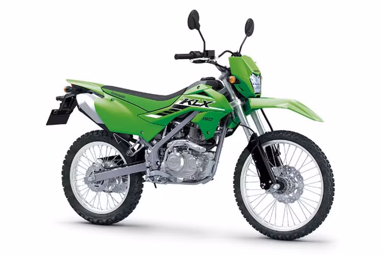 Kawasaki KLX150 2025 trinh lang, xe cao cao gia chi 58 trieu dong