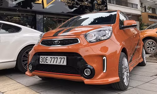 Dai gia Ha Noi chi 2 ty mua Kia Morning bien ngu quy