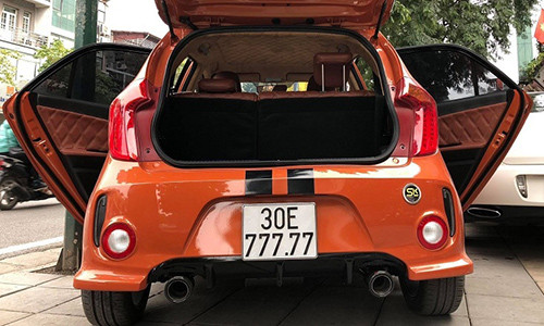 Dai gia Ha Noi chi 2 ty mua Kia Morning bien ngu quy-Hinh-2