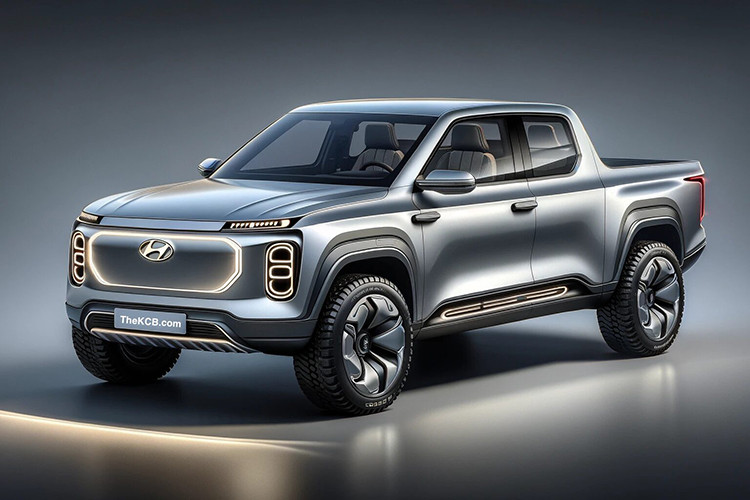 Hyundai sap ra mat ban tai dien moi, canh tranh Ford F-150 Lightning-Hinh-2