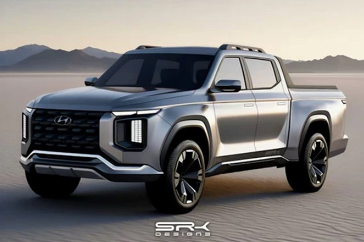 Hyundai sap ra mat ban tai dien moi, canh tranh Ford F-150 Lightning