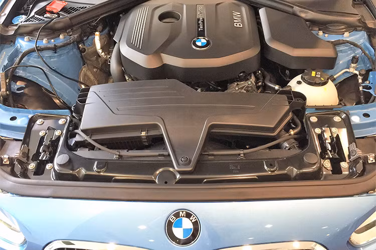 Tại Việt Nam, BMW 118i được phân phối với động cơ tăng áp kép 1.5L 3 xi-lanh thẳng hàng kết hợp cùng các công nghệ Valvetronic, Double-VANOS và HPI, cho sức mạnh 136 mã lực và mô-men xoắn cực đại 220Nm. Xe có thể tăng tốc từ 0 - 100 km/h trong 8,5 giây, tốc độ tối đa là 210 km/h và mức tiêu hao nhiên liệu chỉ 5.0 lít / 100km.