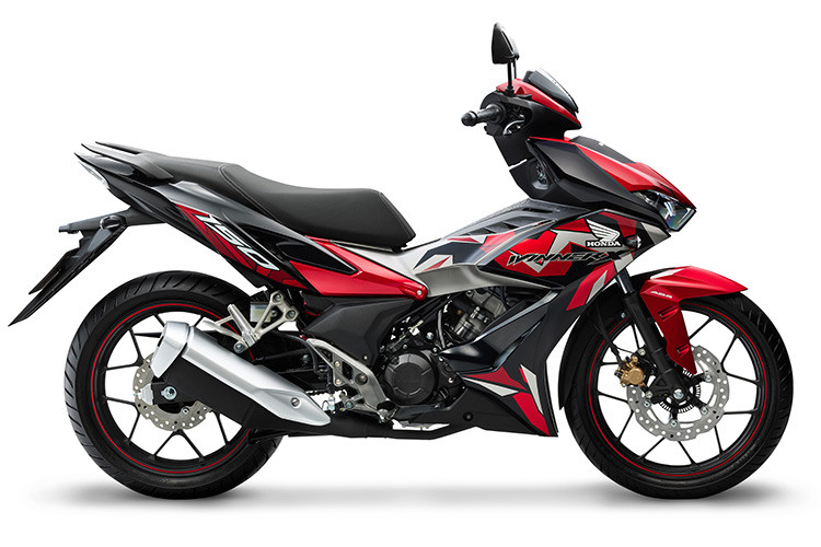 Ngoài ra, phiên bản Thể thao của Honda Winner X 2020 nâng cấp mới này với phanh thường còn được phối màu theo phong cách mới, hoàn thiện hơn dải màu sắc trẻ trung cùng tem mới ở yếm trước.