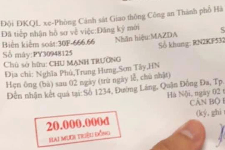 Cũng chính nhờ những biển số đẹp này mà xe sẽ được định giá cao hơn gấp nhiều lần so với giá niêm yết. Bản thân chiếc Mazda CX-5 biển ngũ quý 6 này cũng được giới thạo xe định giá lên đến hơn 3 tỷ đồng.