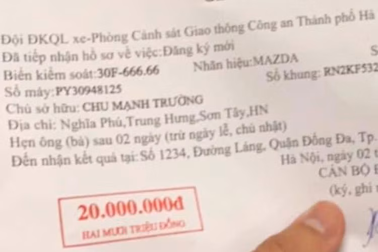 Cũng chính nhờ những biển số đẹp này mà xe sẽ được định giá cao hơn gấp nhiều lần so với giá niêm yết. Bản thân chiếc Mazda CX-5 biển ngũ quý 6 này cũng được giới thạo xe định giá lên đến hơn 3 tỷ đồng.