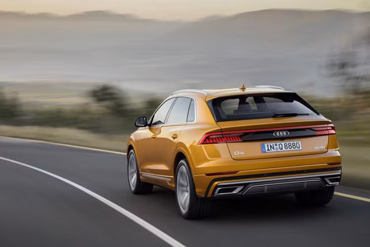 Bên dưới nắp capô của Audi Q8 2019 là hàng loạt động cơ xăng và diesel khác nhau, kết hợp với hệ thống mild hybrid. Ban đầu, Audi Q8 2019 sẽ được trang bị động cơ xăng V6, dung tích 3.0 lít, sản sinh công suất tối đa 340 mã lực. Thêm vào đó là 2 máy dầu TDI với dung tích 3.0 lít, tạo ra công suất tối đa 231 và 286 mã lực.