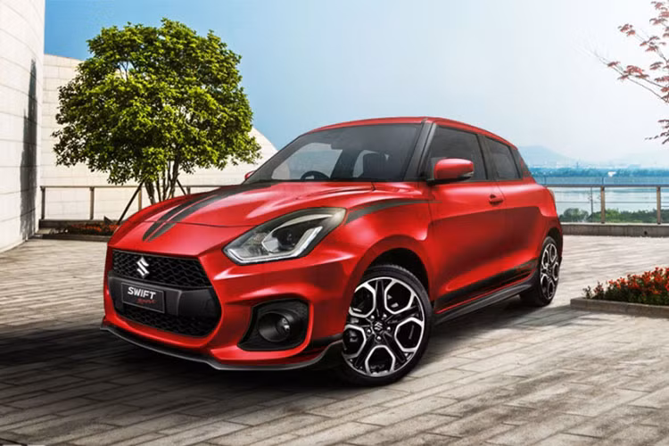Khác với phiên bản thường, phiên bản giới hạn Suzuki Swift Sport Red Devil 2018 có diện mạo đặc biệt hơn hẳn nhờ mông vài nâng cấp nhỏ.