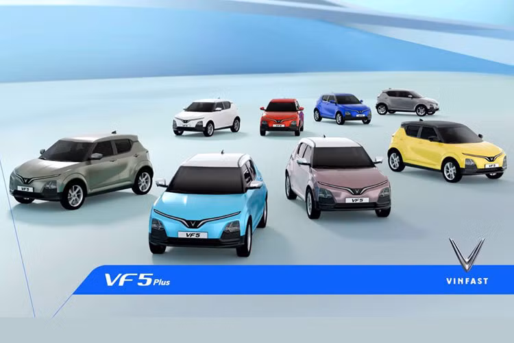 Vinfast VF5 Plus nang cap dien mao moi, di kem uu dai manh tay