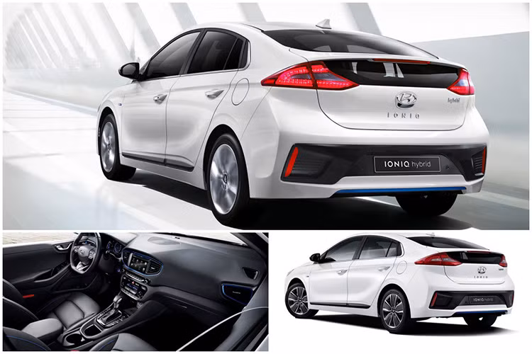Tới thời điểm hiện giờ, có thể khẳng định chắc chắn rằng mẫu xe Hyundai IONIQ sẽ là đối thủ khá mạnh để có thể khiến Toyota Prius phải "dè chừng". Phong cách thiết kế Fluidic Sculpture 2.0 mới nhất của Hyundai vẫn sẽ được ứng dụng trên IONIQ, với các chi tiết hiện đại mới như đèn pha LED hình chữ C hay đèn sương mù LED đặt dọc....