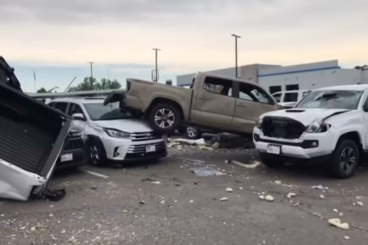 Theo báo giới địa phương cho hay, có ít nhất khoảng 500 xe trong đó chủ yếu là mới tinh đã bị phá hủy, chất đống và năm chồng chéo lên nhau ngay trong sân đỗ khi các nhân viên có mặt vào sáng hôm sau.