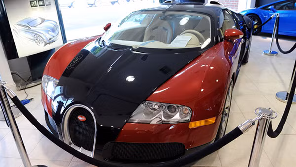 Chiếc xe chỉ mới chạy được 1.230km từ khi được đưa vào sử dụng.