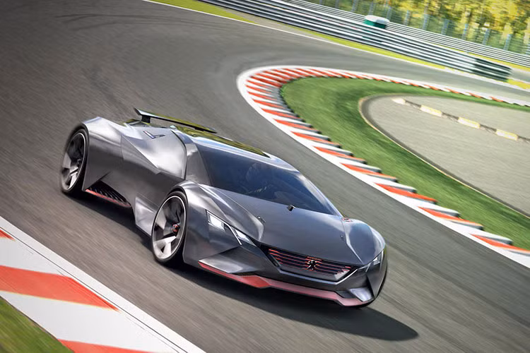 Cụ thể, Peugeot Vision Gran Turismo Concept được trang bị động cơ V6 tăng áp dung tích 3.2L cung cấp sức mạnh đáng kinh ngạc 875 mã lực!