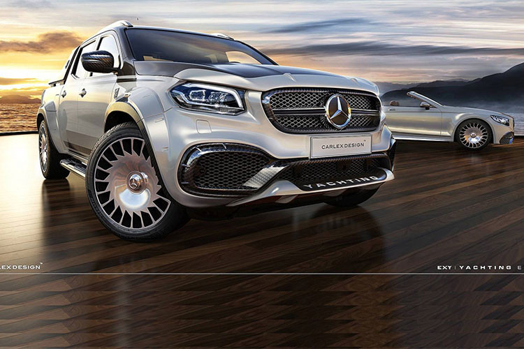 Mercedes X-Class nguyên bản hiện nay sở hữu ba tùy chọn động cơ cùng bốn mức công suất khác nhau. Phiên bản X200 sử dụng động cơ xăng tăng áp 4 xy-lanh thẳng hàng kết hợp hộp số sàn 6 cấp. Phiên bản máy dầu X220d và X250d sử dụng một động cơ dCi 2.3L với công suất khác biệt: 160 và 187 mã lực, kèm hộp số tự động 7 cấp.