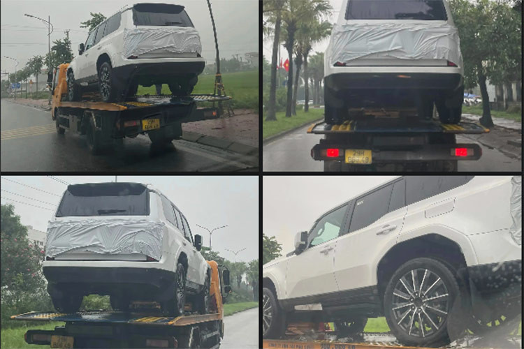 Lexus GX thế hệ mới sử dụng khung gầm sát-xi riêng biệt TNGA-F, đã được áp dụng trên Lexus LX 600 và Toyota Land Cruiser 300 Series. Kích thước của xe rất ấn tượng với chiều dài x rộng x cao lần lượt là 5.005 x 2.114 x 1.915 - 1.935 (mm).