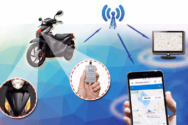 Gan dinh vi GPS cho xe may tai Viet Nam, nen hay khong?