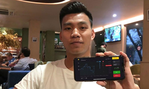 Van Thanh U23 Viet Nam, Kha Banh quang cao co bac Binomo