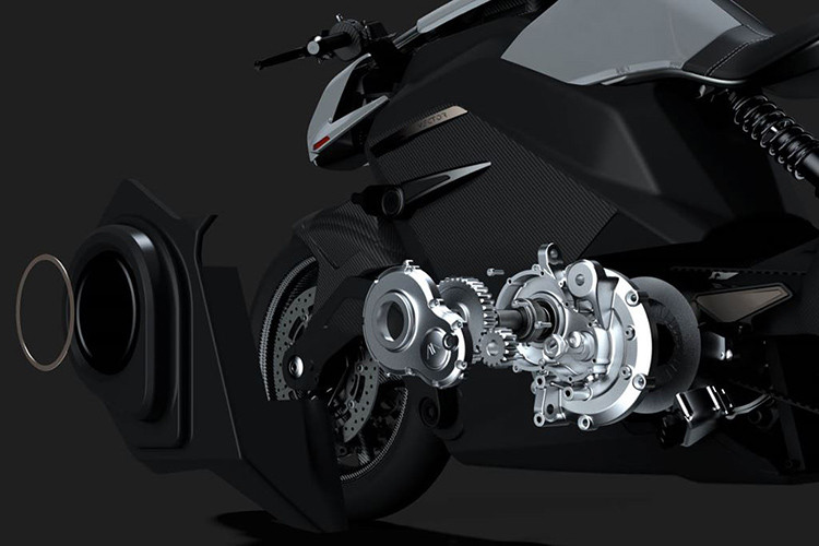 Thiết kế của ARC Vector mang hơi hướng từ tương lai. Những đường nét thiết kế uốn lượn, uyển chuyển chạy dọc từ phía trước đến phía sau xe. Phía trước ấn tượng với đèn pha LED thông minh.