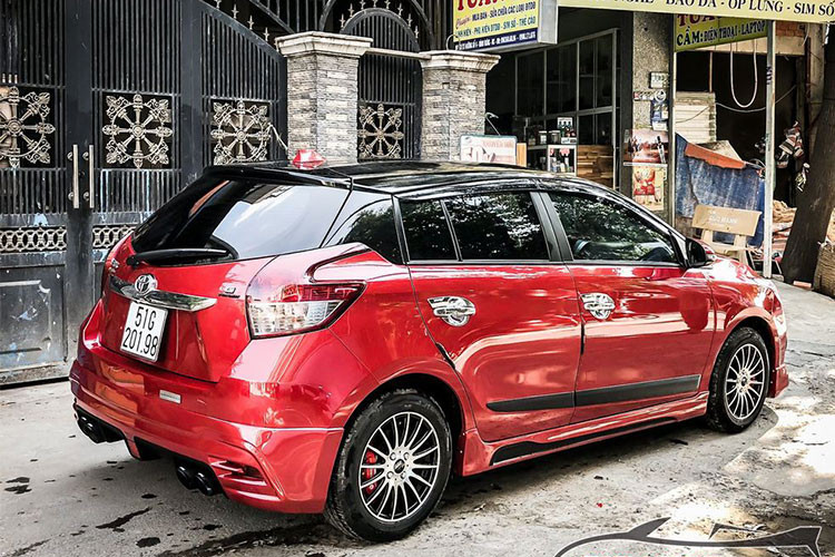 Có rất nhiều kiểu bodylip với các phong cách khác nhau dành cho xe Toyota Yaris độ được sản xuất ở Thái Lan giúp cho chiếc xe trở lên cá tính và mạnh mẽ hơn nhiều so với nguyên bản khi được bán ra thị trường. Đáng chú ý, mức giá của những gói độ này cũng không quá cao.