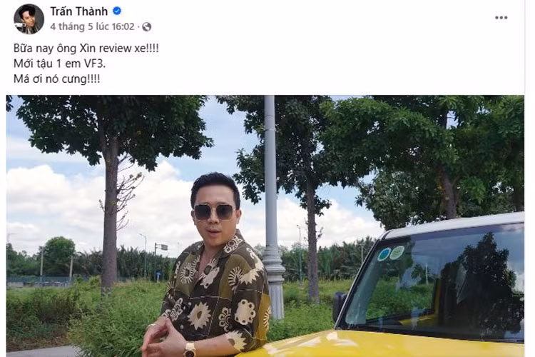 Trong đoạn video dài hơn 8 phút, Trấn Thành mang đến một phong cách review gần gũi, thân thiện và đầy hài hước – đúng phong cách thường thấy của anh. Dù không dùng nhiều thuật ngữ chuyên môn nhưng Trấn Thành và VinFast VF3 vẫn khá ăn nhập cùng nhau khi anh giới thiệu thiết kế ngoại thất, nội thất, tiện ích, cảm giác lái và cả mức giá của xe.