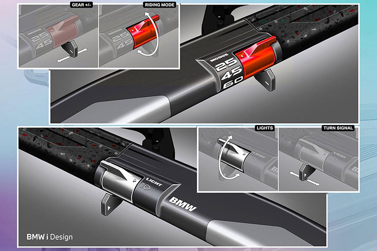 Một trong những tính năng sẽ được sớm bổ sung trên BMW i Vision Amby chính là hệ thống chống bó cứng phanh ABS, hệ thống giám sát áp suất lốp, hệ thống cảnh báo phương tiện từ phau và thậm chí là cả hệ thống tự động điều chỉnh đèn chiếu xa/gần.