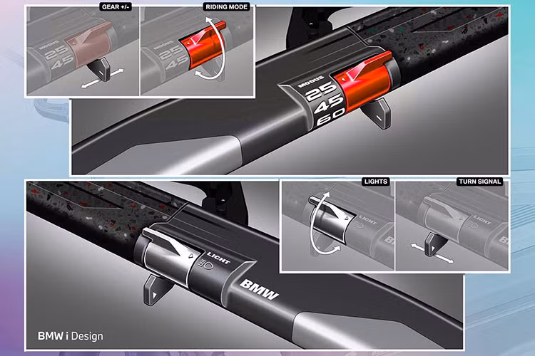 Một trong những tính năng sẽ được sớm bổ sung trên BMW i Vision Amby chính là hệ thống chống bó cứng phanh ABS, hệ thống giám sát áp suất lốp, hệ thống cảnh báo phương tiện từ phau và thậm chí là cả hệ thống tự động điều chỉnh đèn chiếu xa/gần.