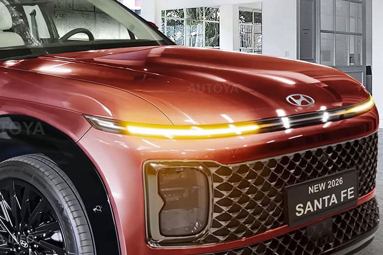 View - Hyundai SantaFe 2026 lộ diện mạo nâng cấp đầy sang chảnh | Báo Tri thức và Cuộc sống - TIN TỨC PHỔ BIẾN KIẾN THỨC 24H
