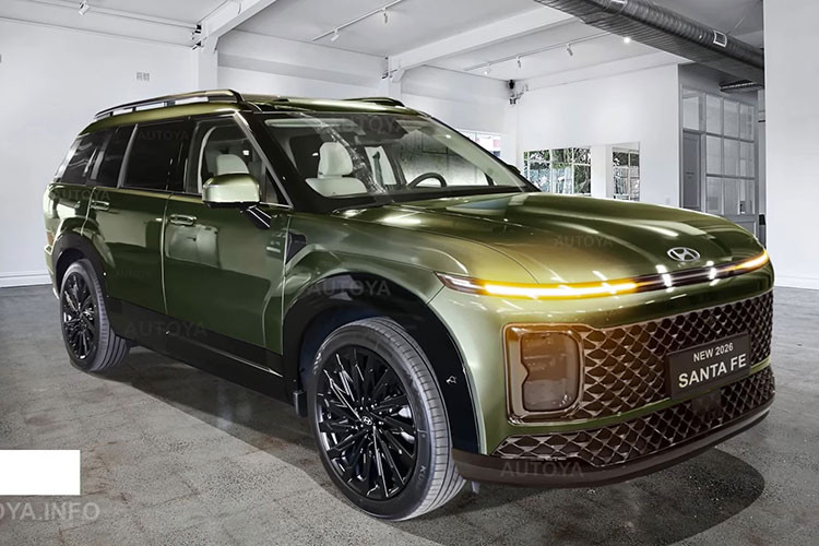 View - Hyundai SantaFe 2026 lộ diện mạo nâng cấp đầy sang chảnh | Báo Tri thức và Cuộc sống - TIN TỨC PHỔ BIẾN KIẾN THỨC 24H